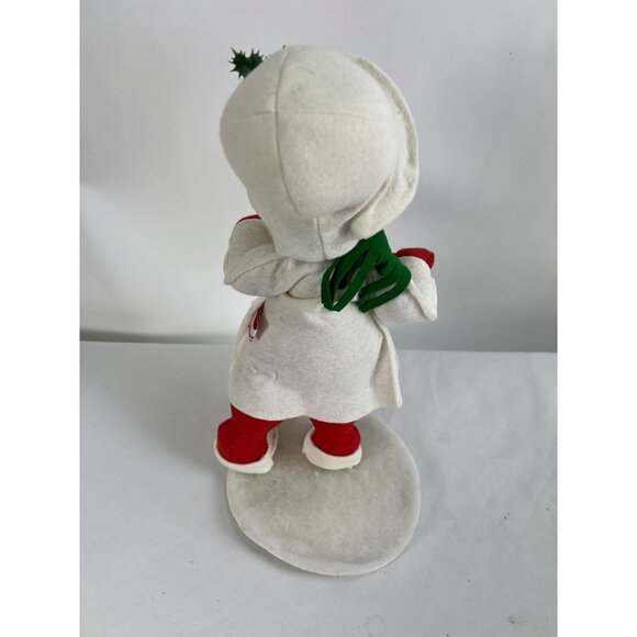 Vintage 1994 Annalee Drummer Boy Doll With Felt Hat & Drum Holiday Decoration - Picture 4 of 7